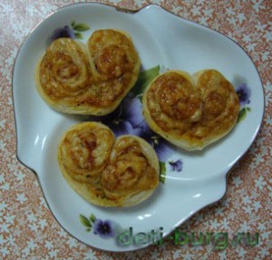 Сердечки с сыром