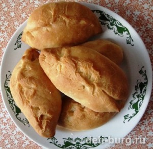 Пирожки с мясом в духовке