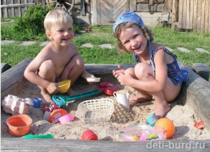 Игры с песком
