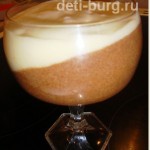 Десерт из манной каши