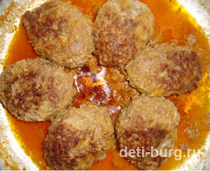 Ленивые голубцы с рисом
