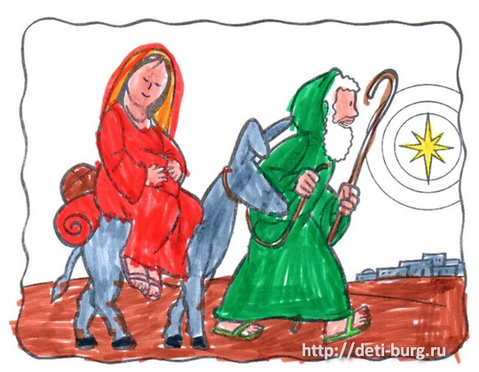 раскраски на рождество